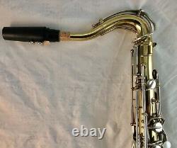 Selmer Bundy II Bb Tenor Saxophone with Case and Mouthpiece