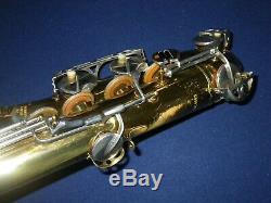 Selmer Bundy II Tenor Saxophone + Mouthpiece & Case Serviced, & Ready To Play