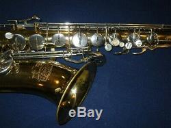 Selmer Bundy II Tenor Saxophone + Mouthpiece & Case Serviced, & Ready To Play