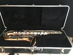 Selmer Bundy II Tenor Saxophone With Mouthpiece And Hard Case Nice Condition