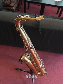 Selmer Bundy II Tenor Saxophone with Mouthpiece &Carrying Case Good Condition