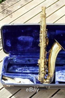 Selmer Cigar Cutter Tenor Sax 1931 incl. Hard case, recently set up by Dawkes