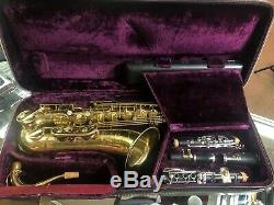 Selmer Mark 6 Tenor Saxophone TrePack Gray Zippered Case
