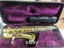 Selmer Mark 6 Tenor Saxophone TrePack Gray Zippered Case