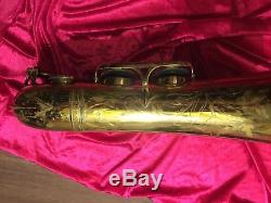 Selmer Mark VI Tenor Saxophone with 85% Original Lacquer & Oleg Key Risers with CASE