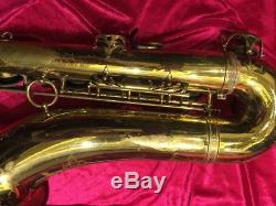 Selmer Mark VI Tenor Saxophone with 85% Original Lacquer & Oleg Key Risers with CASE