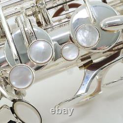 Selmer Model TS44SW Tenor Saxophone In Silver Plate SN BS30621077 SUPERB