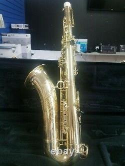 Selmer SUPER ACTION 80 SERIES II TENOR SAXOPHONE With Case & Leather Gig Bag