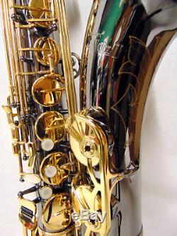 Selmer Sts280rb La Voix II Tenor Saxophone Outfit Black Nickel In Case
