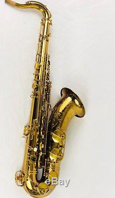 Selmer Super Balanced Action SBA Tenor Saxophone withcase + mouthpiece + papers