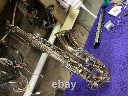 Selmer TS500 Tenor Saxophone, case, reeds, neck strap. Great condition