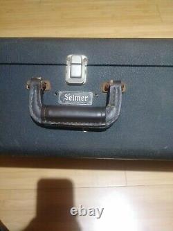Selmer Tenor Saxophone Case Only. Vanguard with flute insert. Broken handle