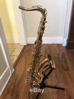 Selmer la voix tenor saxophone, used, cones with two mouthpieces, travel case