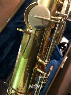 Serviced Vintage Yamaha Yts-21 tenor saxophone with Original Case & accessories