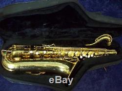 Solid American Made Quality! Selmer Signet U. S. A. Tenor Saxophone + Gator Case