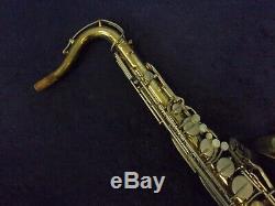 Solid Quality! Selmer Bundy II USA Tenor Saxophone + Bundy II Case