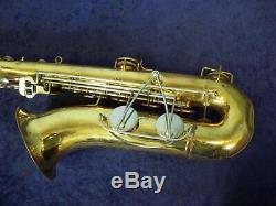Solid Quality Selmer Bundy U. S. A. Tenor Saxophone + Case New Lower Price