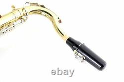 TENOR SAXOPHONE Key of Bb GOLD LACQUER Nickel keys + Case, Accessories