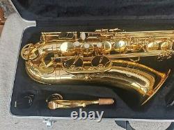 TENOR SAXOPHONE with case and extras