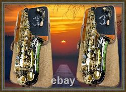 THREE SUGAL HEMATITE SILVER SAXOPHONES for THE PRICE OF ONE