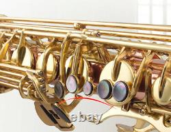 TaiShan phosphor copped Tenor Saxophone italian Pads 7000 Model sax With Case