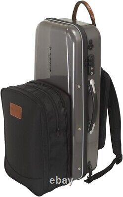 Tenor Sax Hard Case GL CASES ABS Gray Light Weight Saxophone backpack New
