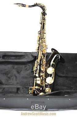 Tenor Saxophone, Masterpiece Black New in Case 12 Month Warranty