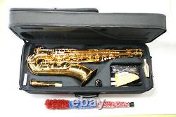 Tenor Saxophone New Masterpiece Artiste Model with Gold-Plated Mouthpiece