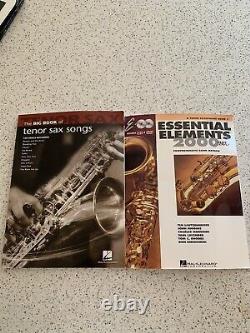 Tenor Saxophone- used, Sheet Music, & Accessories