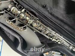 Tenor saxophone, 54 reference model, carbon laquare, unique withselmer caddy