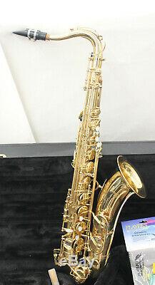 The Woodwind' Tenor Saxophone/Sax with Meyer 5m Mouthpiece and Hard Case