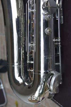 Toneking Keilwerth Tenor Vintage Saxophone, Checked, Silver, Perfekt, Yamaha Case