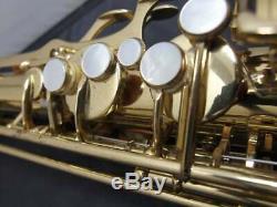 USED YANAGISAWA Tenor saxophone T-50 Overwheeled Gold With Hard Case JAPAN