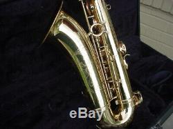 Unison S400 S400GX Satin Gold Professional Tenor Saxophone withCase L@@K