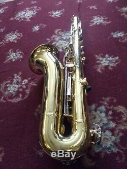Used Selmer USA 1244 Tenor Saxophone, Case & Mouthpiece, Serial #1354186, Extras