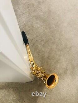 Used Tenor Saxophone Gold Brass good condition Accessories included