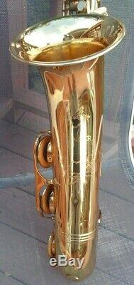 Used Vintage Spencer Tenor Sax in Good Condition WithBrilhart Mouthpiece & Case