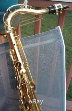 Used Vintage Spencer Tenor Sax in Good Condition WithBrilhart Mouthpiece & Case