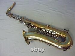 VINTAGE H-COUF ROYALIST II TENOR SAXOPHONE By KEILWERTH + CASE