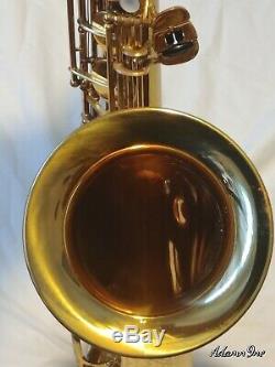 VINTAGE H COUF Tenor Saxophone Royalist I with Case and Extras BEAUTIFUL NICE LOOK