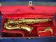 VINTAGE KING Made By H. N. WHITE IN CLEVELAND, OHIO TENOR SAXOPHONE + CASE