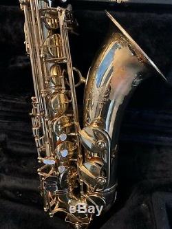 Very Nice Selmer Paris Mark VII 7 Tenor Saxophone Sax With Original Case Look