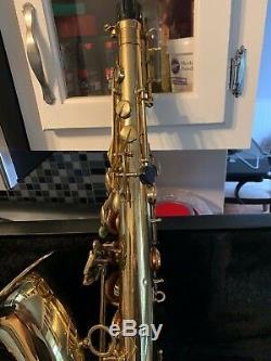 Very Nice Selmer Paris Mark VII 7 Tenor Saxophone Sax With Original Case Look