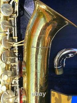 Very Rare Vintage Saxophone Estate Xmas Sale! Top Hat tenor w DG MB2 mouthpiece