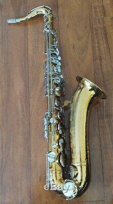 Vintage 1940 Martin Committee Professional Tenor Saxophone with Case and Strap