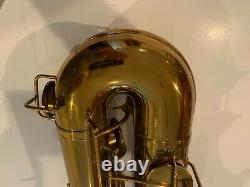 Vintage 1941 Original Lacquer Holton Tenor Saxophone