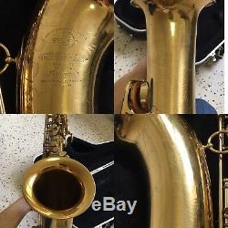Vintage 1952 51xxx Selmer Super Balanced Action Tenor Saxophone with SKB Case