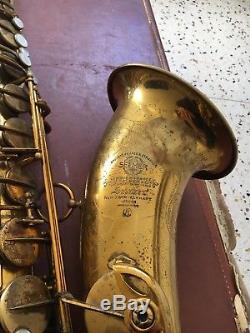 Vintage 1956 66XXX SELMER MARK VI Tenor Saxophone Original Lacquer, 2 Necks+Case