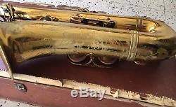 Vintage 1956 66XXX SELMER MARK VI Tenor Saxophone Original Lacquer, 2 Necks+Case