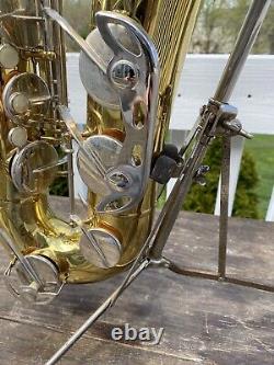 Vintage Armstrong Tenor Saxophone Sax Made In USA With Case FREE SHIPPING